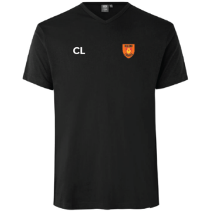 T-shirt V-hals bomuld Træning - Træner