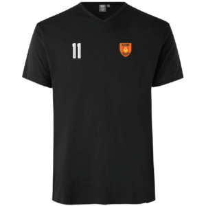 T-shirt V-hals bomuld Træning - Spiller