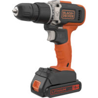 Black+Decker 18V Li-Ion Slagboremaskine med 1.5Ah batteri og 400mA oplader